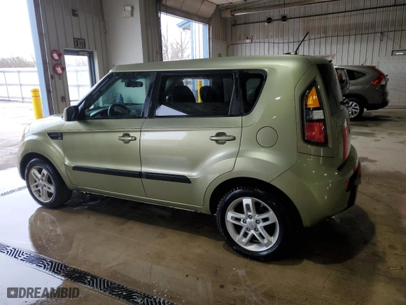 2011 Kia Soul + with VIN KNDJT2A24B7257499, listed as a Copart auction lot 51772225 with 136,738 mi miles and Salvage Title. Bid and sale history available at carsss.com. Image 2.