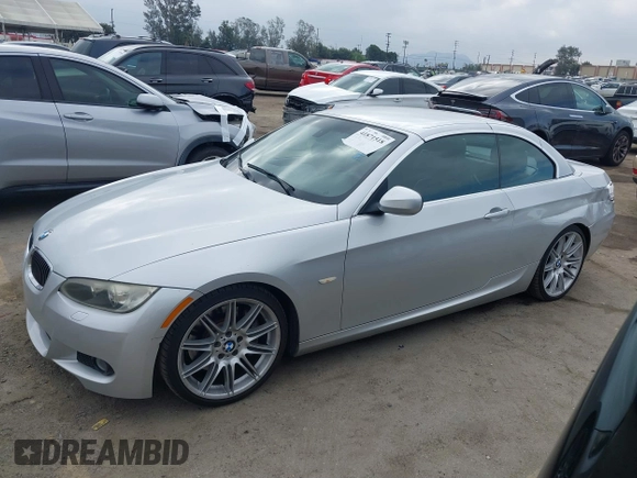 2010 BMW 3 Series 335i with VIN WBAWL7C53AP474127, listed as a IAAI auction lot 41871518 with 111,136 mi miles. Bid and sale history available at carsss.com. Image 14.