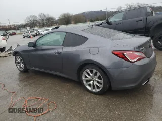 2016 Hyundai Genesis Coupe 3.8L Base with VIN KMHHT6KJ5GU134892, listed as a Copart auction lot 45156344 with 106,477 mi miles and Clean Title. Bid and sale history available at carsss.com. Image 2.