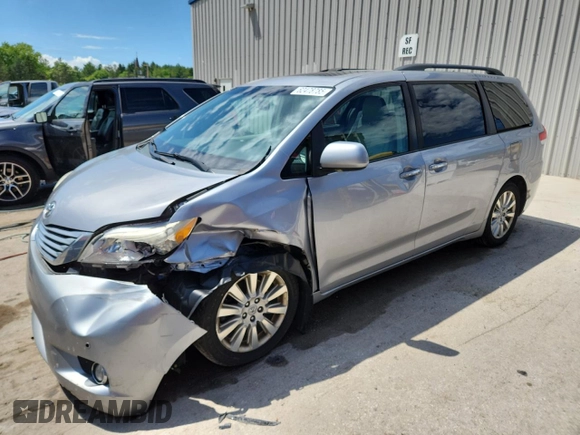 2011 Toyota Sienna XLE AAS with VIN 5TDYK3DC6BS024449, listed as a Copart auction lot 62478785 with 215,477 mi miles and Non repairable. Bid and sale history available at DreamBid. Image 1.