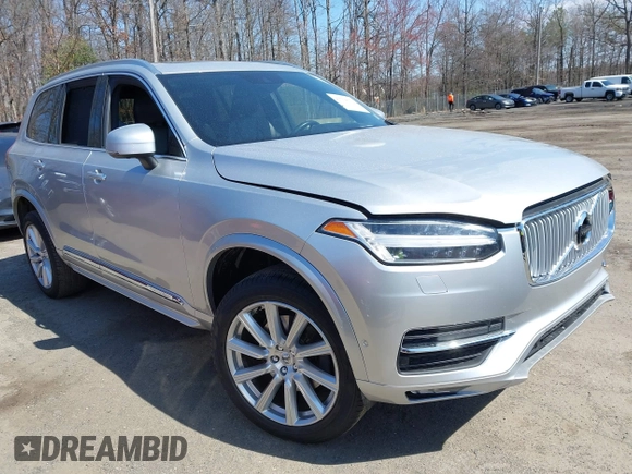 2017 Volvo XC90 Inscription with VIN YV4A22PL8H1171253, listed as a IAAI auction lot 41754153 with 1 mi miles. Bid and sale history available at carsss.com. Image 1.