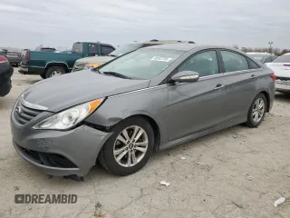 2014 Hyundai Sonata GLS with VIN 5NPEB4AC8EH879564, listed as a Copart auction lot 48043785 with 108,432 mi miles and Clean Title. Bid and sale history available at carsss.com. Image 1.