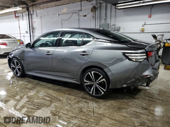 2022 Nissan Sentra SR with VIN 3N1AB8DV8NY251500, listed as a Copart auction lot 50298145 with 63,066 mi miles and Salvage Title. Bid and sale history available at carsss.com. Image 2.