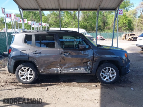 2017 Jeep Renegade Latitude z VIN ZACCJBBB8HPF61752, wystawiony jako IAAI lot #42096538 z przebiegiem 97 204 mil mil oraz . Historia ofert i sprzedaży dostępna na DreamBid. Obrazek 14.