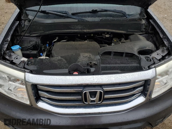 2014 Honda Pilot EX-L with VIN 5FNYF4H72EB020463, listed as a Copart auction lot 59152405 with 132,679 mi miles and Salvage title. Bid and sale history available at DreamBid. Image 12.