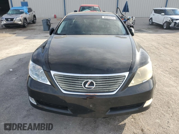 2008 Lexus LS 460 with VIN JTHBL46F985074422, listed as a Copart auction lot 65352475 with 133,780 mi miles and Clean title. Bid and sale history available at DreamBid. Image 5.