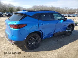 2024 Chevrolet Blazer LT с VIN 3GNKBJRS2RS211288, выставлен на аукционе Copart как лот 45415575 с пробегом 9 031 миль миль и Списание • Salvage title. История ставок и продаж доступна на DreamBid. Изображение 3.