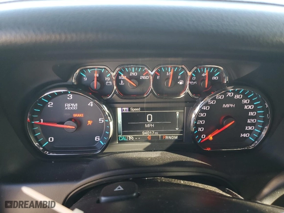 2016 Chevrolet Tahoe LS with VIN 1GNSKAKC4GR105511, listed as a Copart auction lot 80133654 with 94,017 mi miles and Salvage Title. Bid and sale history available at carsss.com. Image 9.