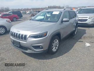 2019 Jeep Cherokee Latitude with VIN 1C4PJMCB4KD239465, listed as a IAAI auction lot 41849483 with 81,229 mi miles. Bid and sale history available at carsss.com. Image 2.