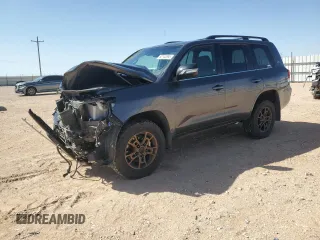 2021 Toyota Land Cruiser z VIN JTMCY7AJ2M4098131, wystawiony jako Copart lot #52142655 z przebiegiem 47 216 mil mil oraz Szkoda całkowita • Salvage title. Historia ofert i sprzedaży dostępna na DreamBid. Obrazek 1.
