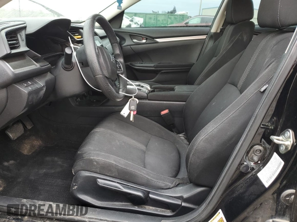 2020 Honda Civic LX with VIN 19XFC2F68LE004429, listed as a Copart auction lot 87172554 with 75,513 mi miles and Salvage Title. Bid and sale history available at DreamBid. Image 7.