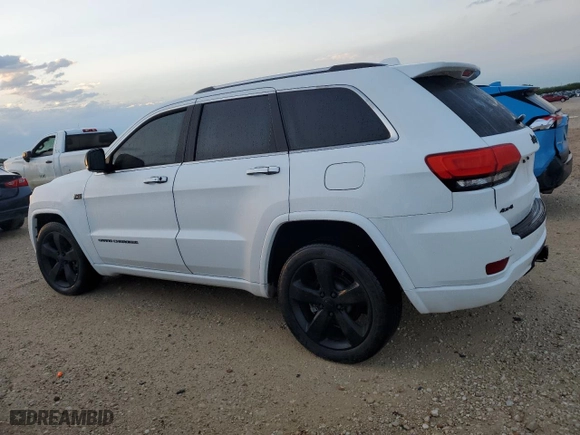 2014 Jeep Grand Cherokee Overland with VIN 1C4RJFCT7EC536222, listed as a Copart auction lot 54388805 with 101,345 mi miles and Clean Title. Bid and sale history available at carsss.com. Image 2.