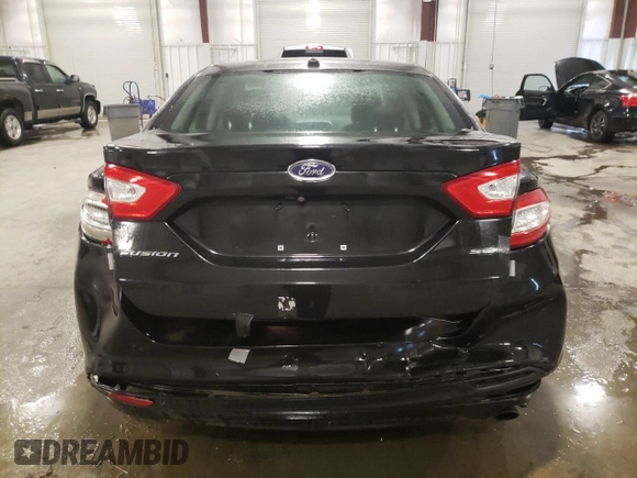2014 Ford Fusion SE with VIN 3FA6P0HD7ER295107, listed as a Copart auction lot 86502954 with 143,876 mi miles and Salvage Title. Bid and sale history available at carsss.com. Image 6.