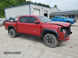 2019 Toyota Tacoma SR with VIN 3TMCZ5AN7KM245470, listed as a Copart auction lot 60737715 with 85,851 mi miles and Salvage title. Bid and sale history available at DreamBid. Image 4.