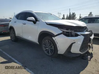 2025 Lexus NX 350h Premium with VIN JTJGKCEZXS2046795, listed as a Copart auction lot 55152575 with 3,611 mi miles and Clean title. Bid and sale history available at DreamBid. Image 4.