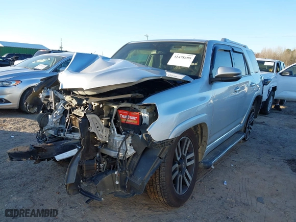 2018 Toyota 4Runner SR5 with VIN JTEBU5JRXJ5496948, listed as a IAAI auction lot 41478609 with 109,796 mi miles. Bid and sale history available at carsss.com. Image 23.
