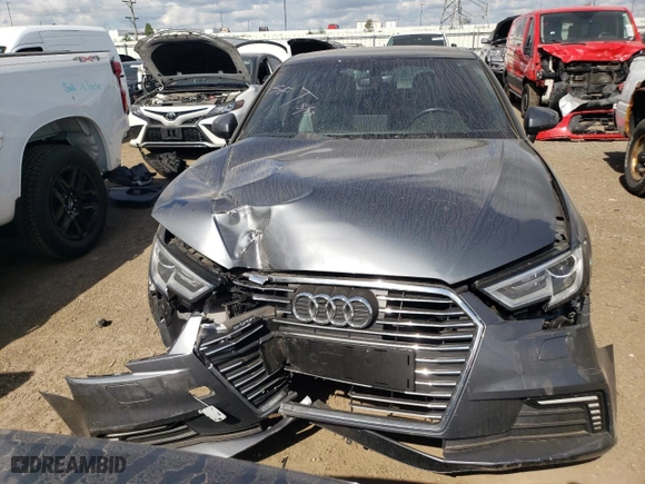 2017 Audi A3 Sportback e-tron Premium with VIN WAUUPBFF0HA040098, listed as a Copart auction lot 67541104 with 17,164 mi miles and Salvage Title. Bid and sale history available at carsss.com. Image 5.