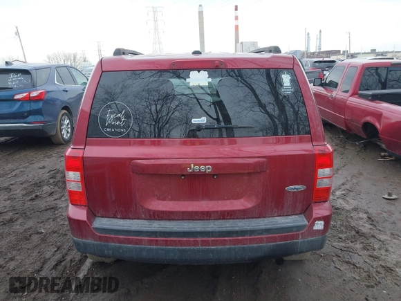 2014 Jeep Patriot Latitude with VIN 1C4NJPFA6ED856768, listed as a IAAI auction lot 41644104 with 133,287 mi miles and . Bid and sale history available at carsss.com. Image 16.