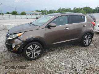 2012 Kia Sportage EX z VIN KNDPC3A25C7187402, wystawiony jako Copart lot #57853615 z przebiegiem 175 903 mil mil oraz Szkoda całkowita • Salvage title. Historia ofert i sprzedaży dostępna na DreamBid. Obrazek 1.