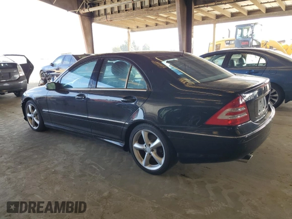 2006 Mercedes-Benz C 230 Sport z VIN WDBRF52H76A839649, wystawiony jako Copart lot #60904365 z przebiegiem 130 111 mil mil oraz Szkoda całkowita • Salvage title. Historia ofert i sprzedaży dostępna na DreamBid. Obrazek 2.