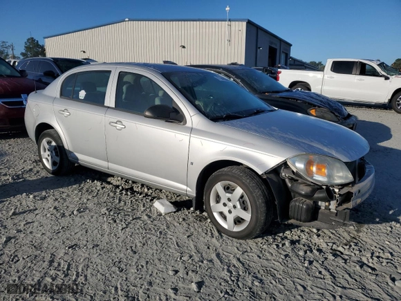 2007 Chevrolet Cobalt LS with VIN 1G1AK58F377397525, listed as a Copart auction lot 77149554 with 42,967 mi miles and Salvage Title. Bid and sale history available at carsss.com. Image 4.