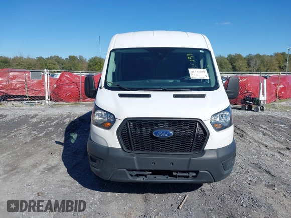 2023 Ford Transit Cargo with VIN 1FTBR2C8XPKA33372, listed as a IAAI auction lot 41735299 with 56,777 mi miles and . Bid and sale history available at DreamBid. Image 12.