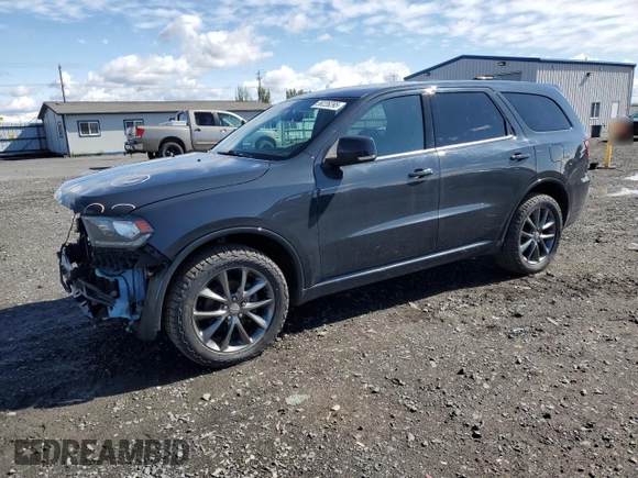 2018 Dodge Durango GT with VIN 1C4RDJDG3JC409344, listed as a Copart auction lot 56226295 with 102,297 mi miles and Salvage title. Bid and sale history available at DreamBid. Image 1.