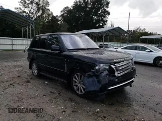 2012 Land Rover Range Rover SC with VIN SALMF1E46CA368272, listed as a Copart auction lot 78588034 with 124,179 mi miles and Salvage title. Bid and sale history available at DreamBid. Image 11.
