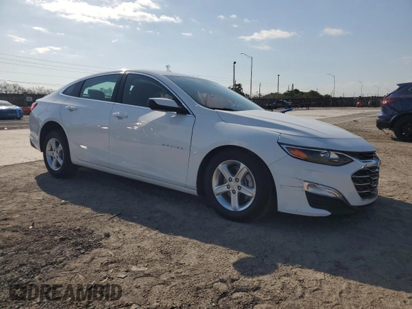 2024 Chevrolet Malibu LS with VIN 1G1ZB5ST8RF198190, listed as a Copart auction lot 49210415 with 4,429 mi miles and Non Repairable. Bid and sale history available at DreamBid. Image 4.