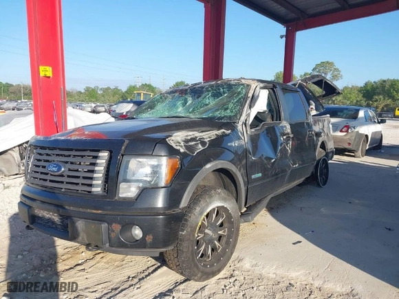 2012 Ford F-150 XL with VIN 1FTFW1ET3CFB62885, listed as a IAAI auction lot 41558268 with 147,169 mi miles. Bid and sale history available at carsss.com. Image 2.