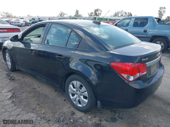 2015 Chevrolet Cruze LS with VIN 1G1PA5SG2F7164605, listed as a IAAI auction lot 41906950 with 119,161 mi miles. Bid and sale history available at carsss.com. Image 3.