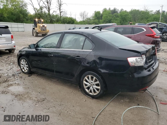 2013 Volkswagen Jetta SE with VIN 3VWDX7AJ4DM360255, listed as a Copart auction lot 58498955 with 160,346 mi miles and Non repairable. Bid and sale history available at DreamBid. Image 2.