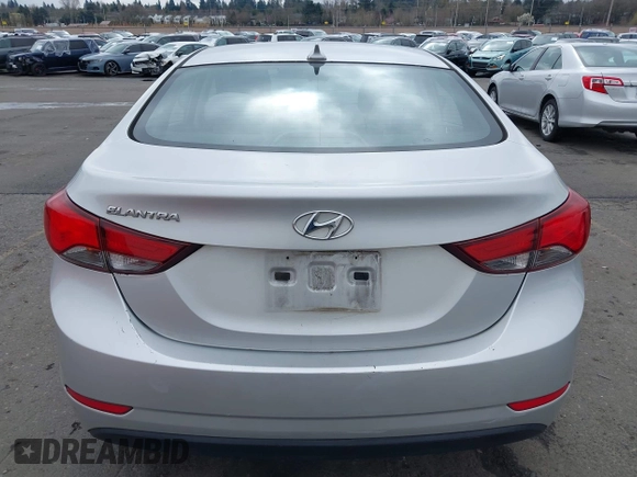 2016 Hyundai Elantra SE with VIN 5NPDH4AE5GH756867, listed as a IAAI auction lot 41761113 with 148,954 mi miles and . Bid and sale history available at DreamBid. Image 15.