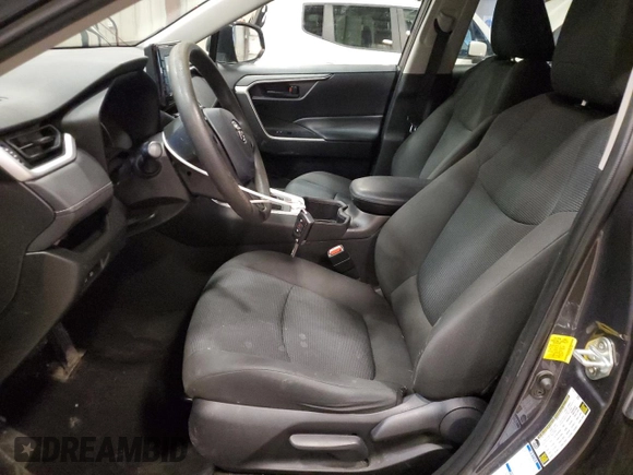 2022 Toyota RAV4 LE with VIN 2T3F1RFV5NW270665, listed as a Copart auction lot 49264755 with 49,108 mi miles and Salvage Title. Bid and sale history available at carsss.com. Image 7.
