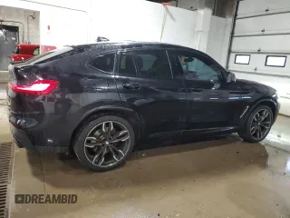 2020 BMW X4 M40i with VIN 5UX2V5C07L9B70294, listed as a Copart auction lot 47483825 with 62,407 mi miles and Salvage title. Bid and sale history available at DreamBid. Image 3.