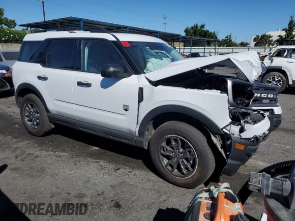 2023 Ford Bronco Sport Big Bend with VIN 3FMCR9B68PRE02119, listed as a Copart auction lot 66898264 with 8,043 mi miles and Salvage title. Bid and sale history available at DreamBid. Image 4.