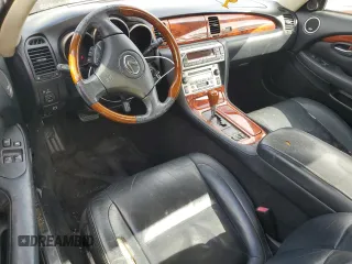 2004 Lexus SC 430 with VIN JTHFN48Y240051291, listed as a Copart auction lot 77631944 with 169,055 mi miles and Salvage Title. Bid and sale history available at DreamBid. Image 8.
