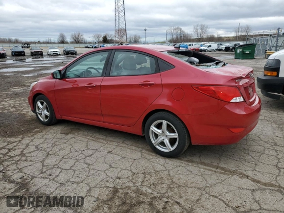 2017 Hyundai Accent SE with VIN KMHCT4AE3HU272659, listed as a Copart auction lot 50696325 with 153,933 mi miles and Clean Title. Bid and sale history available at carsss.com. Image 2.