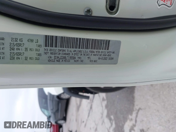 2020 Jeep Compass Trailhawk z VIN 3C4NJDDB8LT195584, wystawiony jako IAAI lot #42295678 z przebiegiem 99 762 mil mil oraz . Historia ofert i sprzedaży dostępna na DreamBid. Obrazek 9.