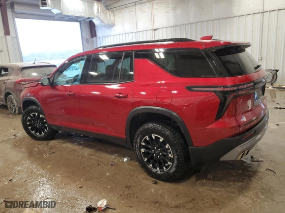 2024 Chevrolet Traverse AWD Z71 with VIN 1GNEVJKS6RJ170762, listed as a Copart auction lot 41400015 with 7,746 mi miles and Salvage Title. Bid and sale history available at carsss.com. Image 2.