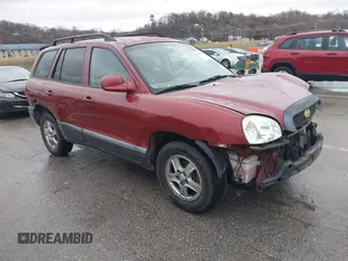 2004 Hyundai Santa Fe GLS z VIN KM8SC73E34U675058, wystawiony jako IAAI lot #41469795 z przebiegiem 203 726 mil mil oraz . Historia ofert i sprzedaży dostępna na DreamBid. Obrazek 1.