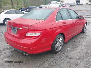 2010 Mercedes-Benz C 300 Sport with VIN WDDGF8BB5AR088086, listed as a IAAI auction lot 41982638 with 176,526 mi miles and . Bid and sale history available at carsss.com. Image 4.