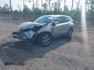 2017 Honda CR-V EX with VIN 7FARW1H57HE044719, listed as a IAAI auction lot 41028583 with 109,885 mi miles. Bid and sale history available at carsss.com. Image 2.
