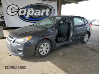 2014 Subaru Impreza 2.0i with VIN JF1GPAA62EH335665, listed as a Copart auction lot 60122635 with 116,977 mi miles and Salvage title. Bid and sale history available at DreamBid. Image 1.