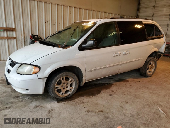 2003 Dodge Caravan Sport with VIN 2D4GP44L73R101409, listed as a Copart auction lot 51632205 with 242,567 mi miles and Salvage Title. Bid and sale history available at DreamBid. Image 1.