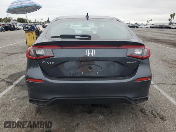 2025 Honda Civic Sport z VIN 19XFL2H83SE010135, wystawiony jako Copart lot #53085035 z przebiegiem 4183 mil mil oraz Szkoda całkowita • Salvage title. Historia ofert i sprzedaży dostępna na DreamBid. Obrazek 6.