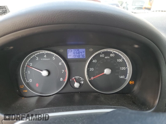 2010 Hyundai Accent GLS с VIN KMHCN4AC1AU487844, выставлен на аукционе Copart как лот 59663075 с пробегом 194 876 миль миль и Списание • Salvage title. История ставок и продаж доступна на DreamBid. Изображение 9.