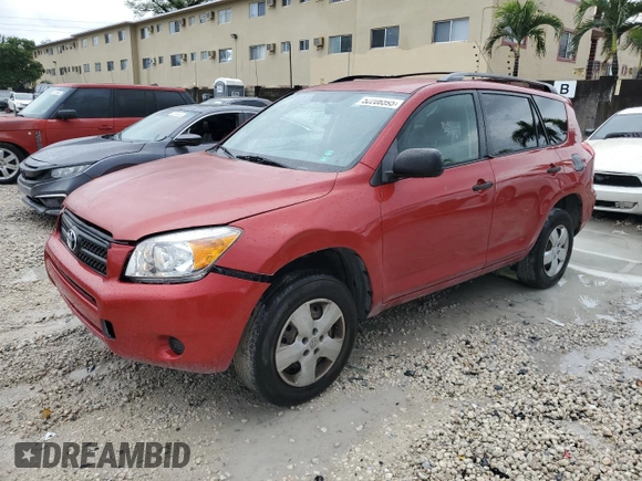 2008 Toyota RAV4 with VIN JTMZD33V286065669, listed as a Copart auction lot 52206595 with 206,850 mi miles and Clean Title. Bid and sale history available at carsss.com. Image 1.