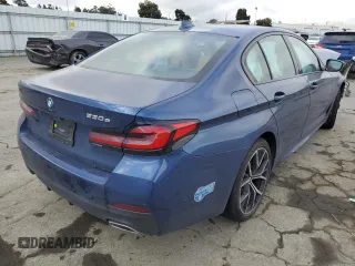 2021 BMW 5 Series 530e with VIN WBA13AG00MCF76425, listed as a Copart auction lot 43806474 with Not Provided miles and . Bid and sale history available at DreamBid. Image 3.