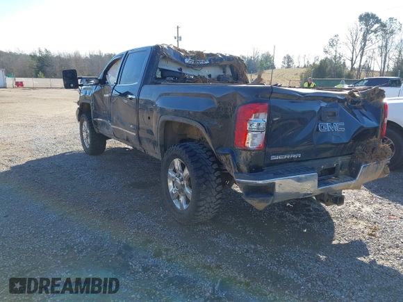2018 GMC Sierra 2500HD SLT with VIN 1GT12TEY1JF115980, listed as a IAAI auction lot 41281634 with 1 mi miles. Bid and sale history available at carsss.com. Image 3.